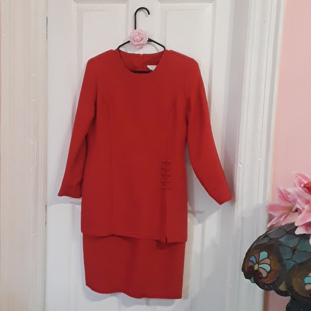 Ellen Ashley peplum dress